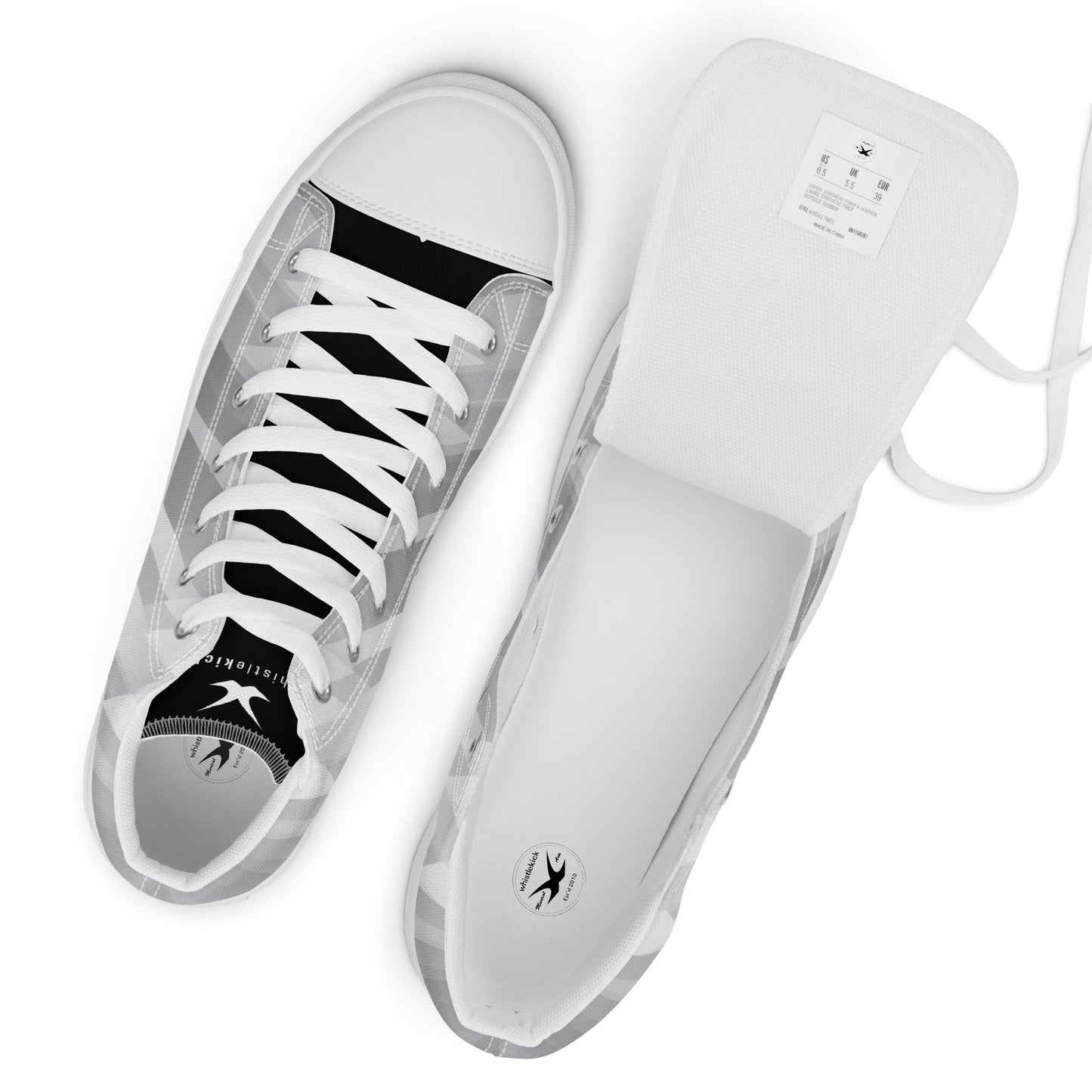 whistlekicks v.3 - High-Top Canvas