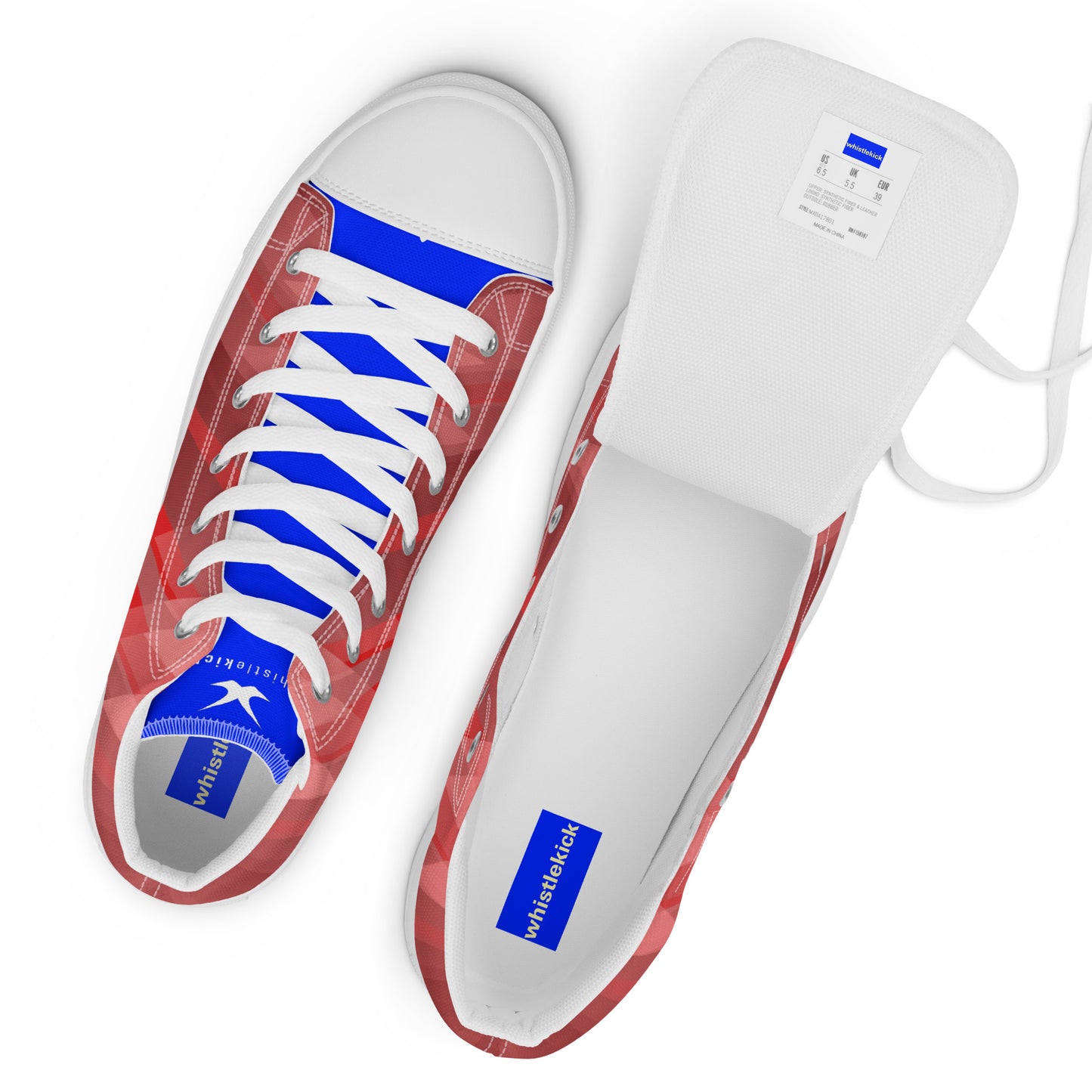 v.3 Canvas Hi Red-Blue