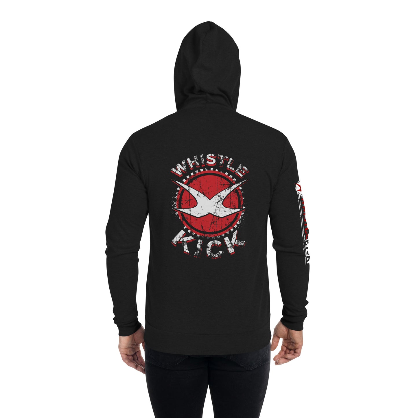 Vintage Shield Zip Hoodie "Unisex"