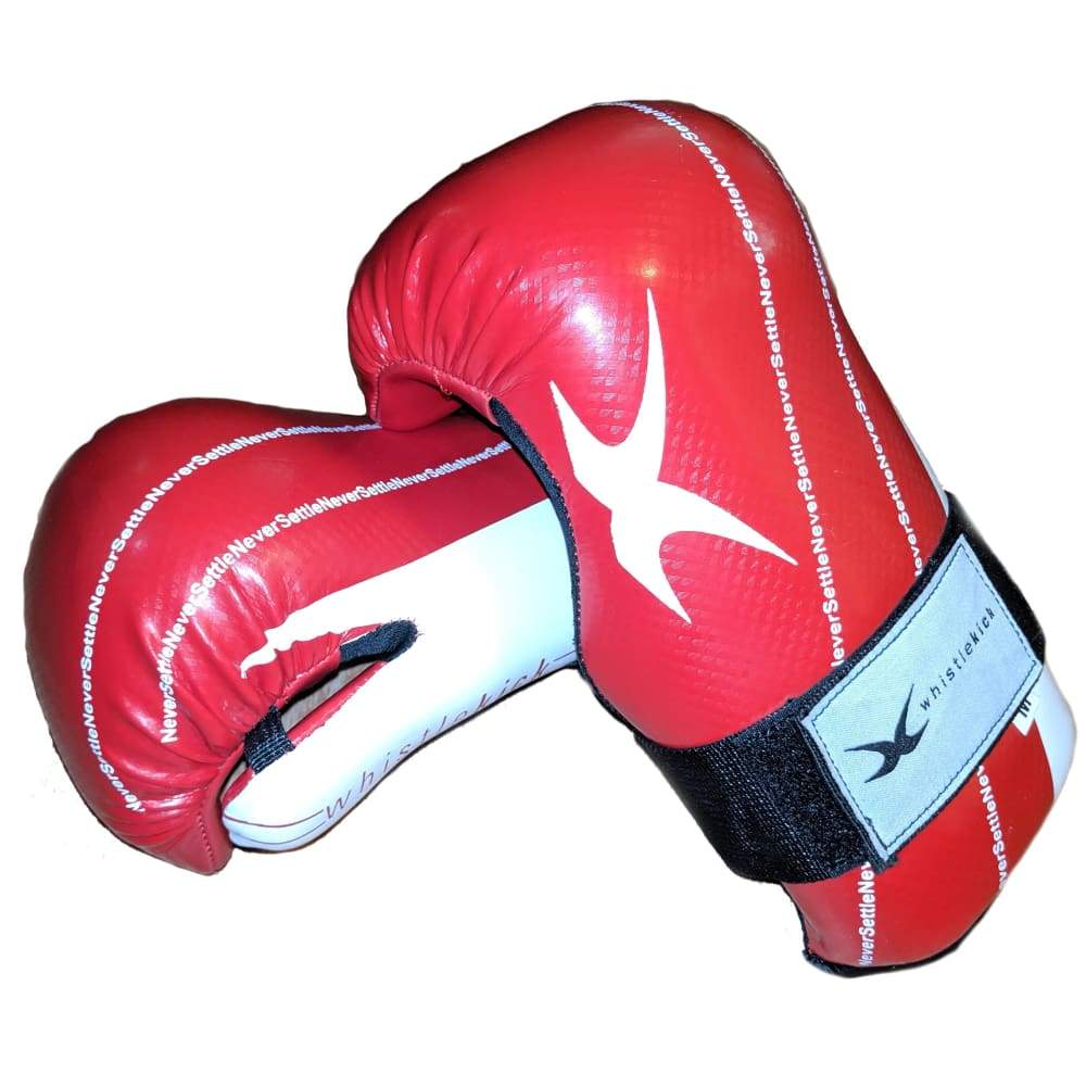 whistlekick Pursuit Semi-Contact Point Sparring Gloves - Small / Red