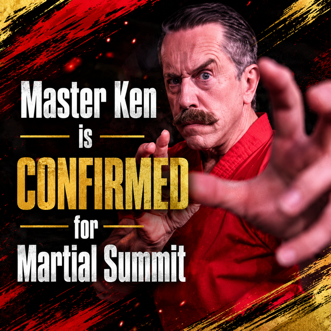 Master Ken is Coming to Martial Summit