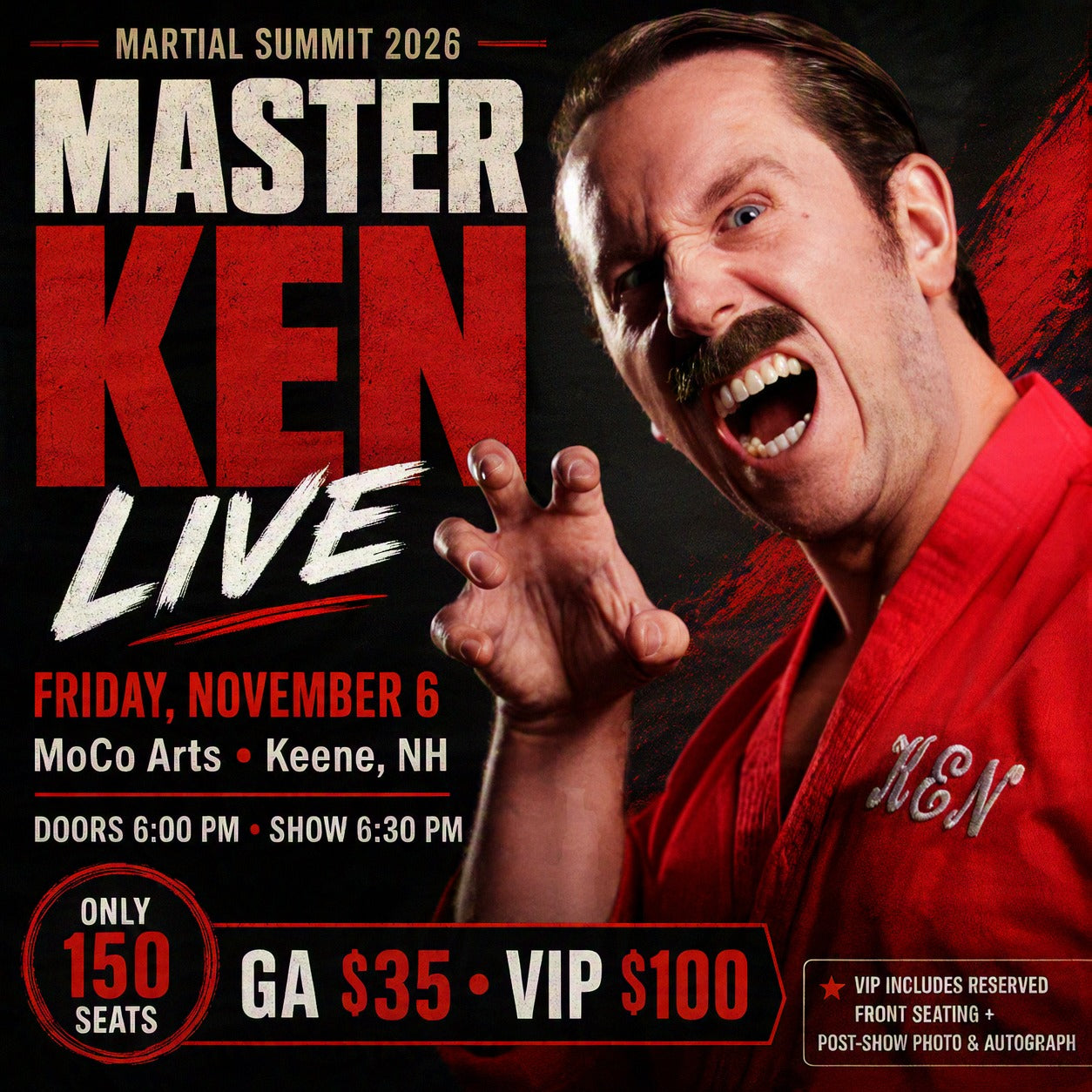 Master Ken LIVE at Martial Summit 2026