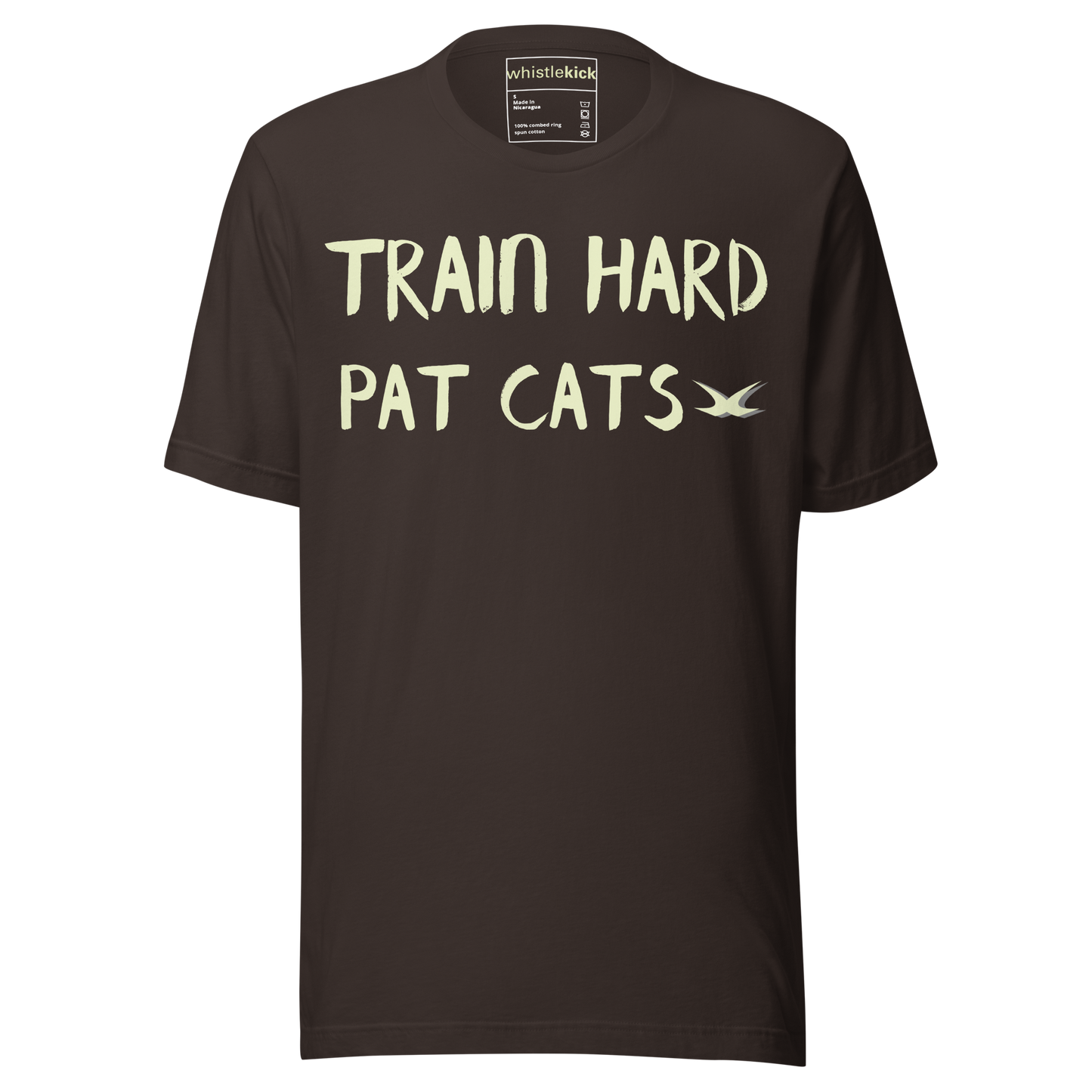 Train Hard - Pat Cats Tee