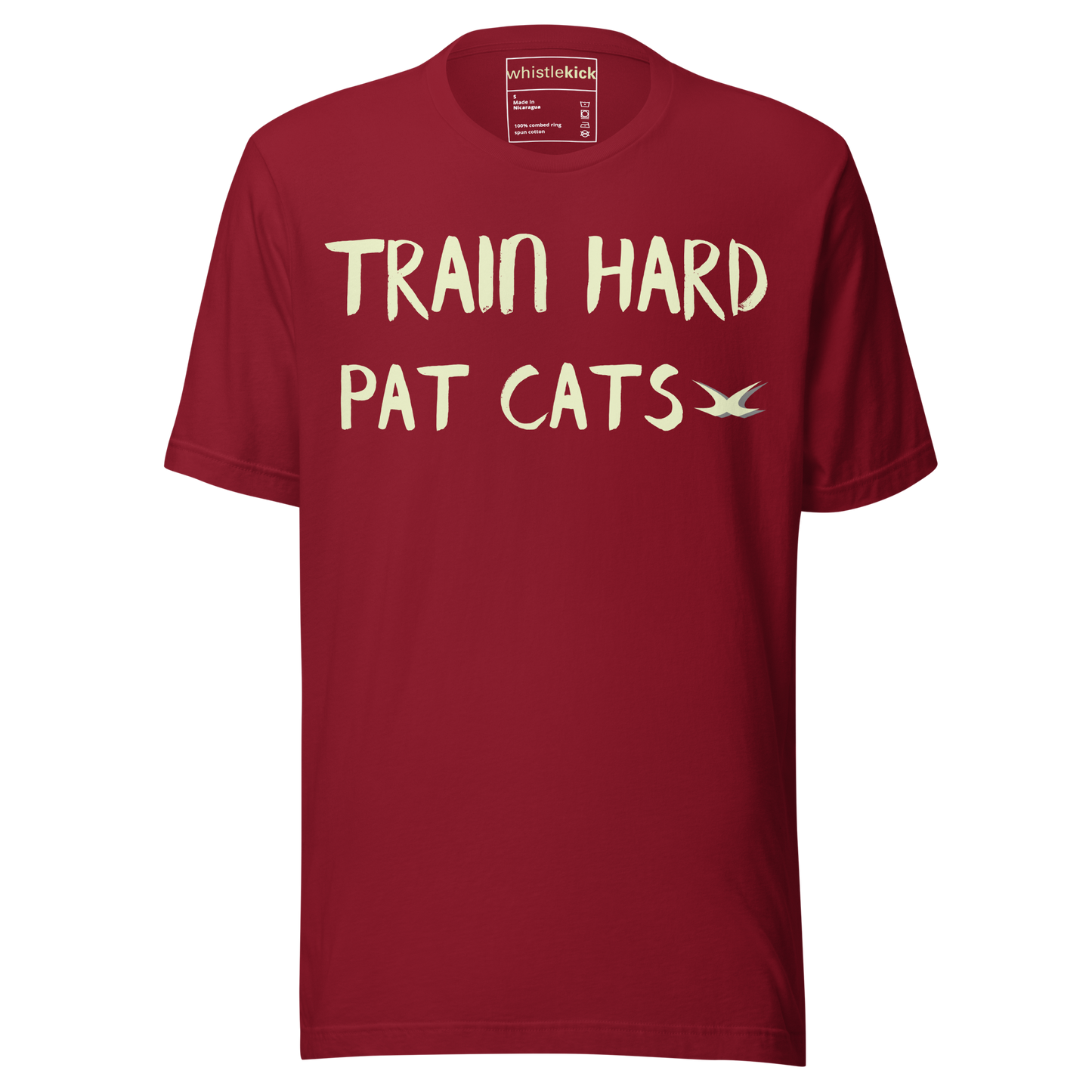 Train Hard - Pat Cats Tee