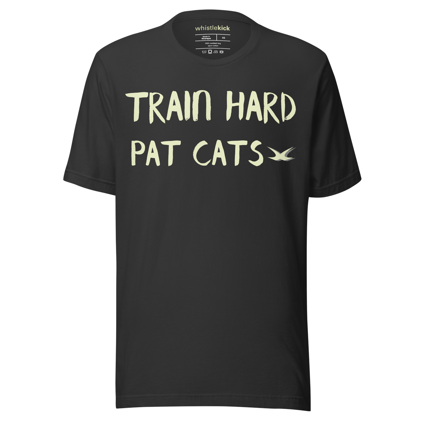Train Hard - Pat Cats Tee