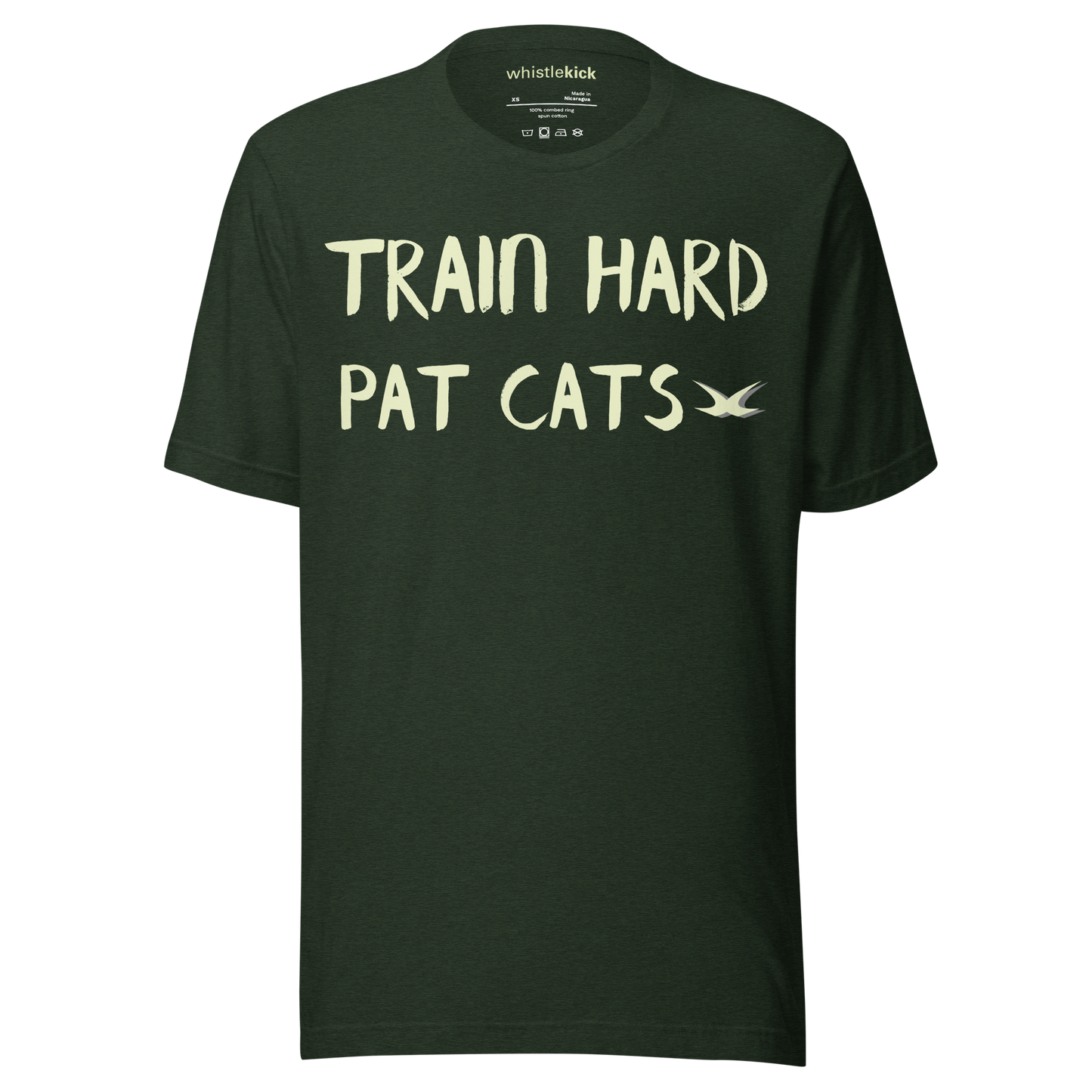 Train Hard - Pat Cats Tee
