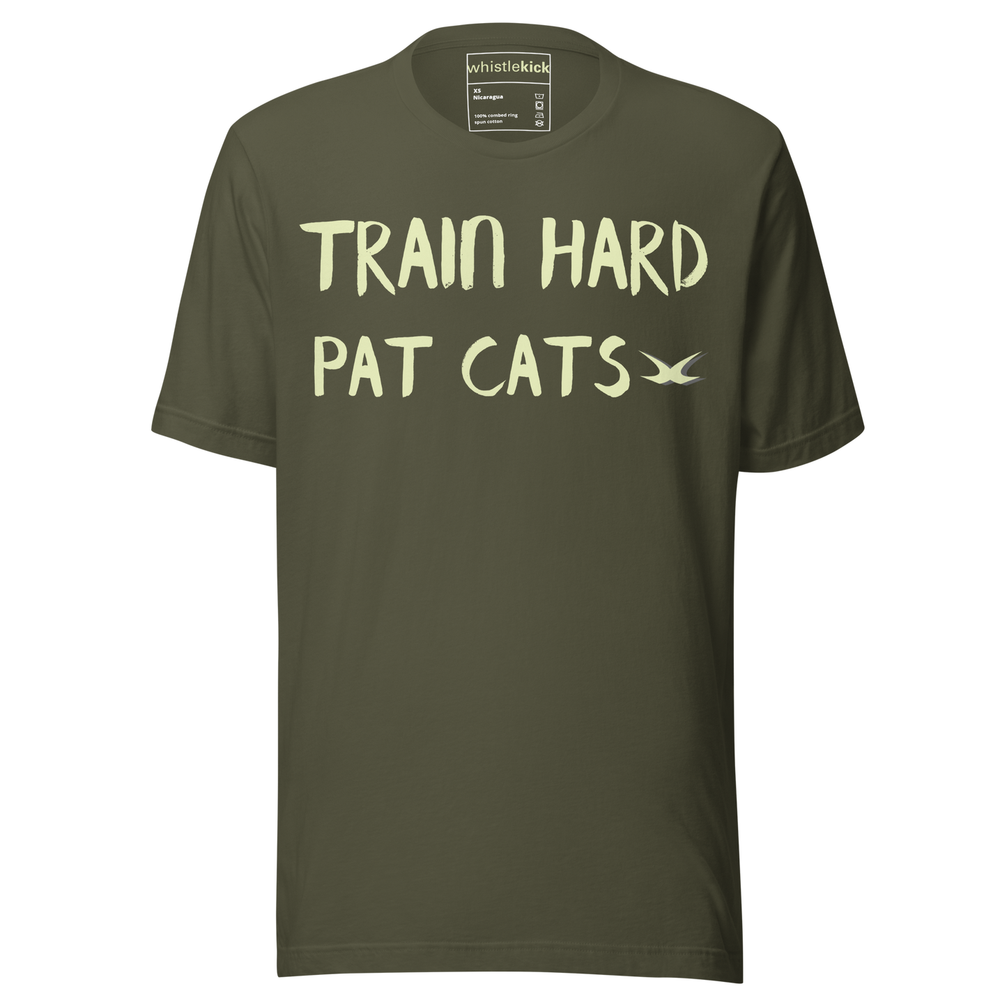 Train Hard - Pat Cats Tee
