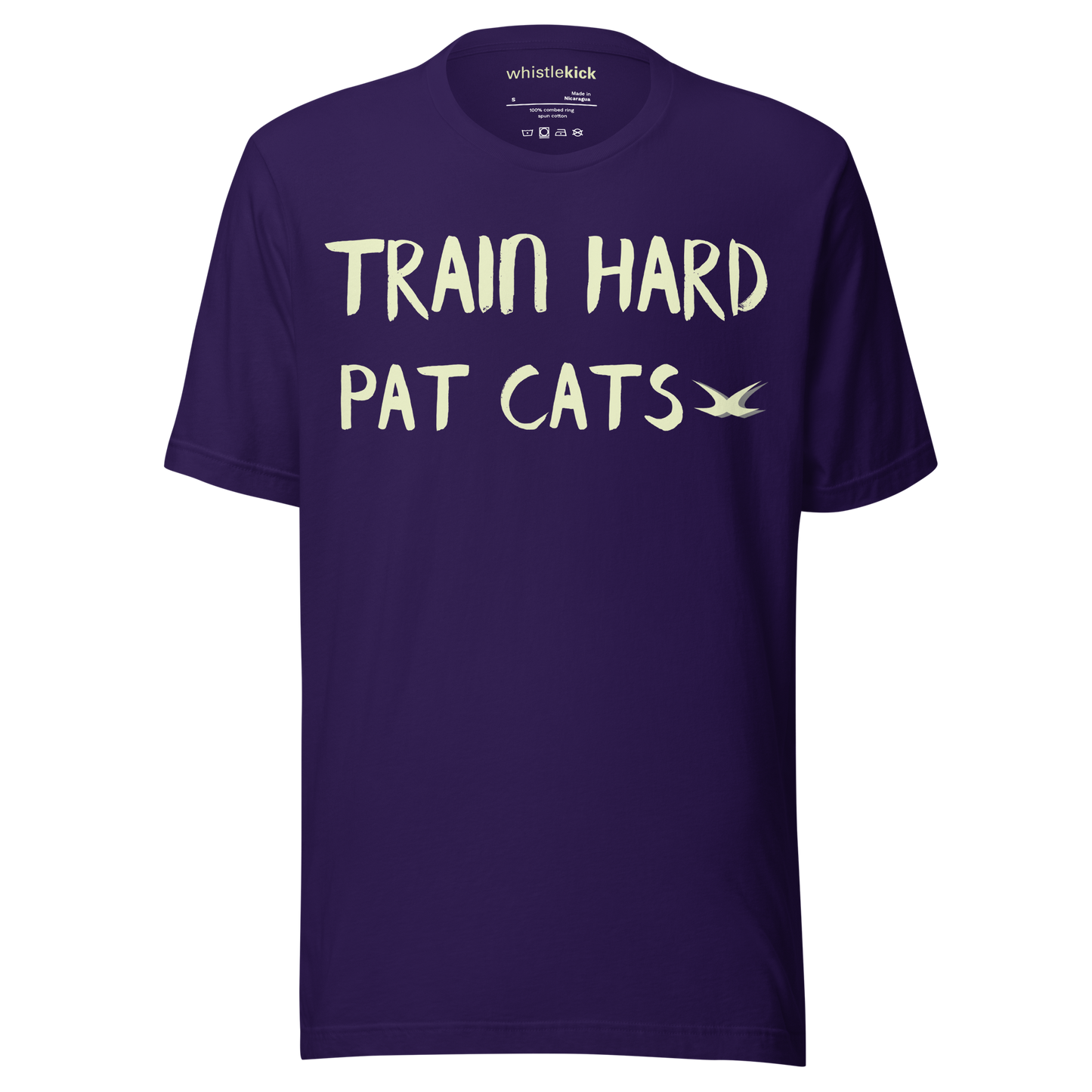 Train Hard - Pat Cats Tee