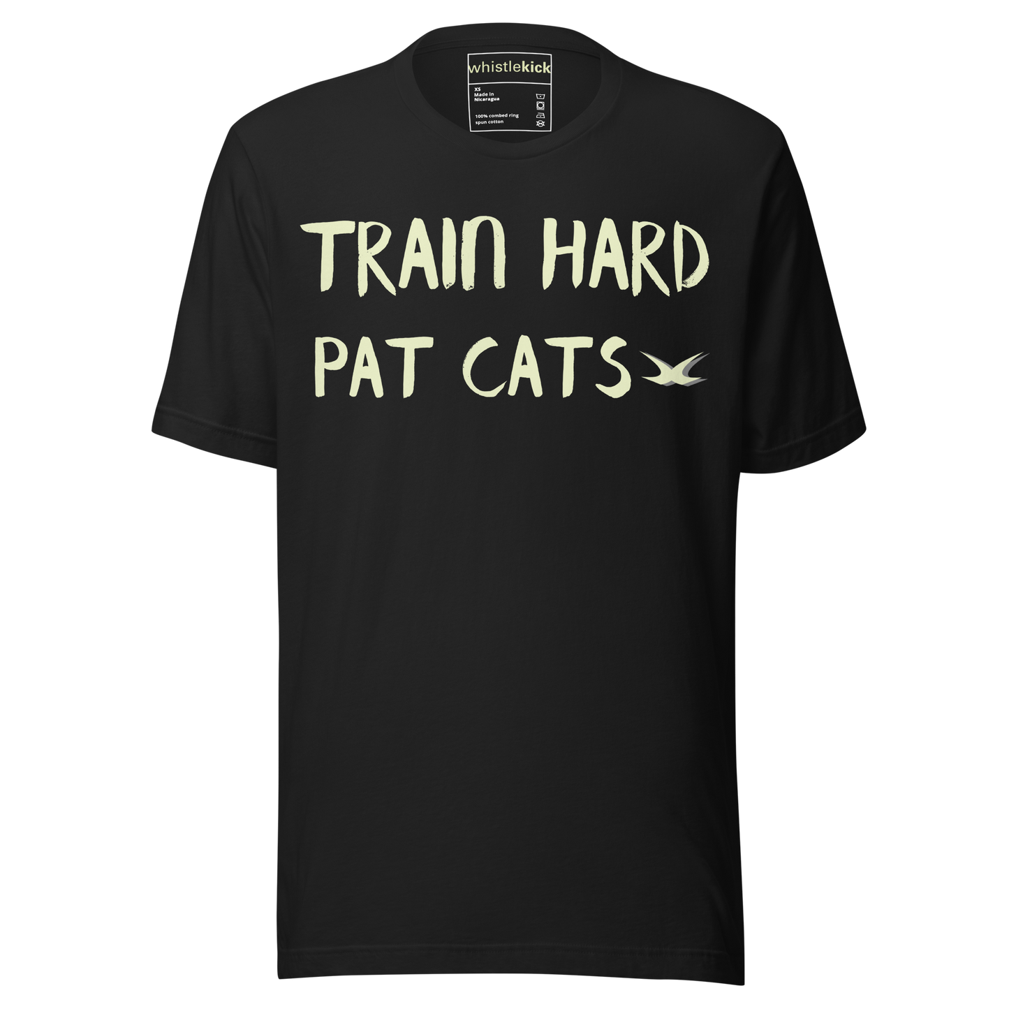Train Hard - Pat Cats Tee