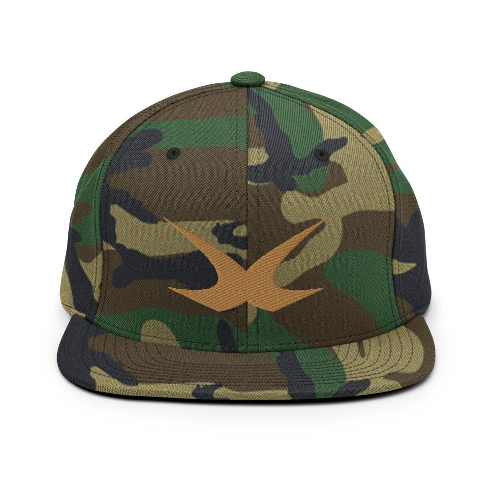 wK Color-Contrast Snapback Hat